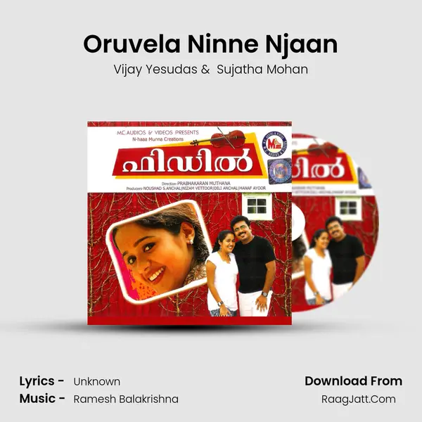 Oruvela Ninne Njaan MP3 Song by Vijay Yesudas Cover