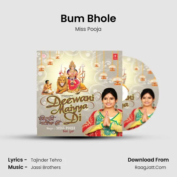 Bum Bhole MP3 Song by Miss Pooja Cover