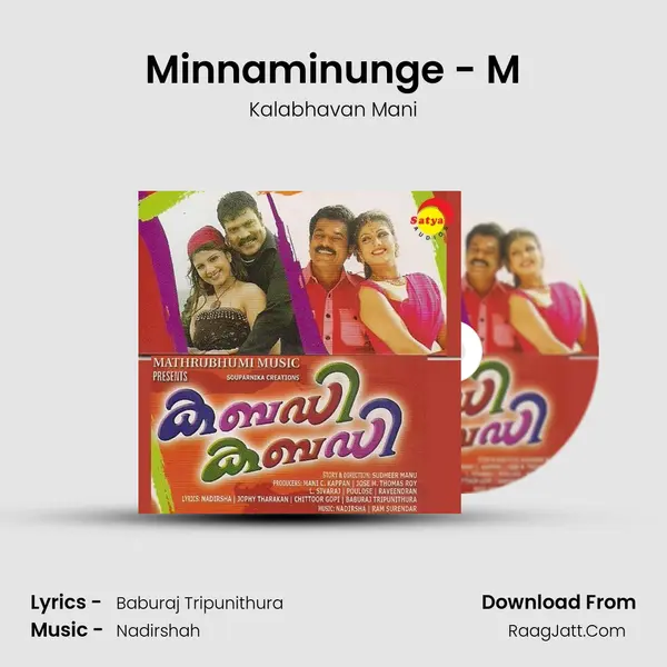 Minnaminunge - M MP3 Song by Kalabhavan Mani Cover