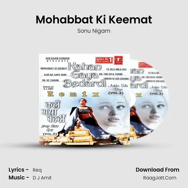 Mohabbat Ki Keemat MP3 Song by Sonu Nigam Cover