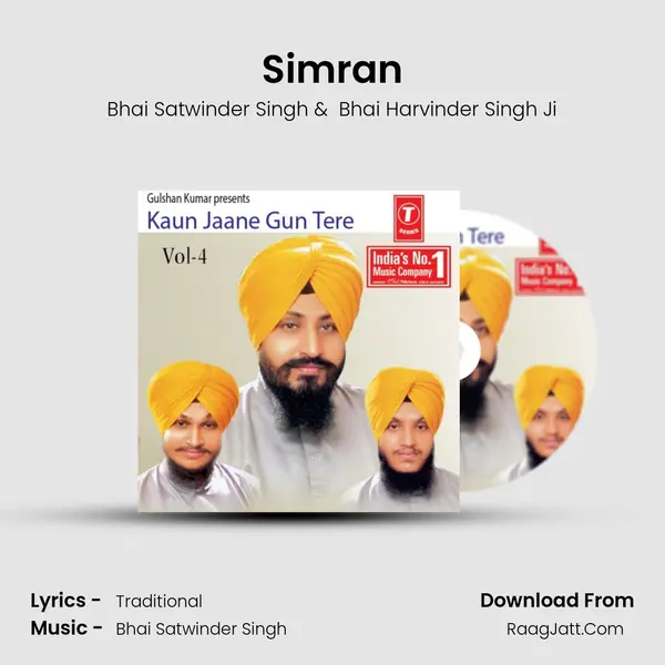 Simran MP3 Song by Bhai Satwinder Singh Cover