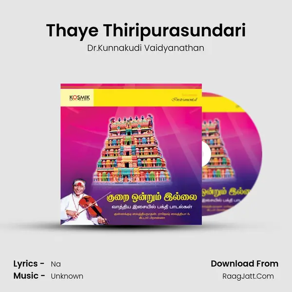 Thaye Thiripurasundari MP3 Song by Dr.Kunnakudi Vaidyanathan Cover