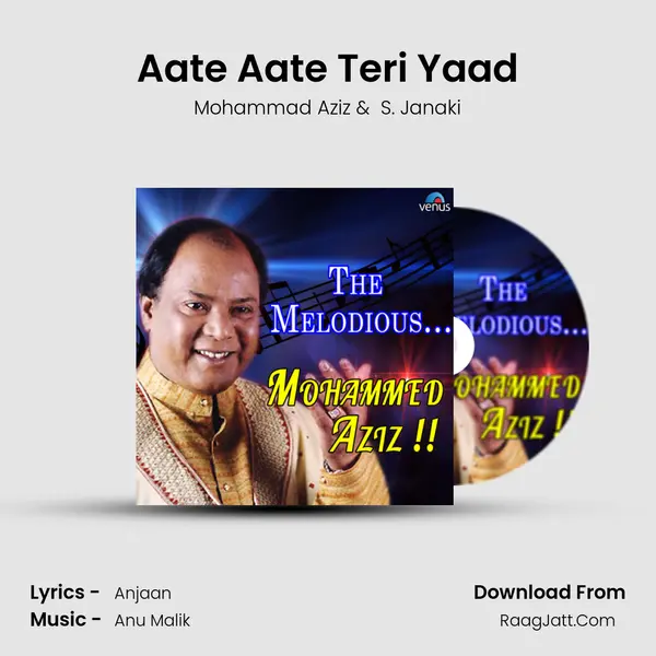 Aate Aate Teri Yaad MP3 Song by Mohammad Aziz Cover