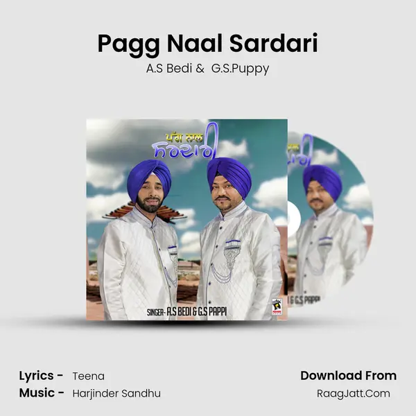 Pagg Naal Sardari MP3 Song by A.S Bedi Cover