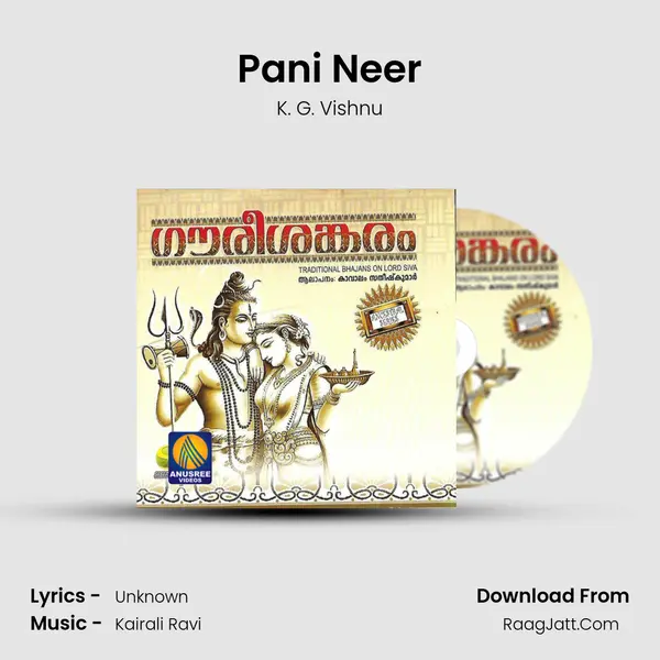 Pani Neer MP3 Song by K. G. Vishnu Cover