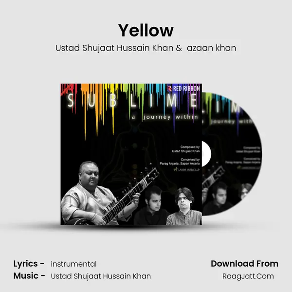 Yellow MP3 Song by Ustad Shujaat Hussain Khan Cover