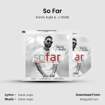 So Far Cover