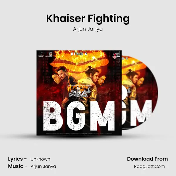 Khaiser Fighting MP3 Song by Arjun Janya Cover