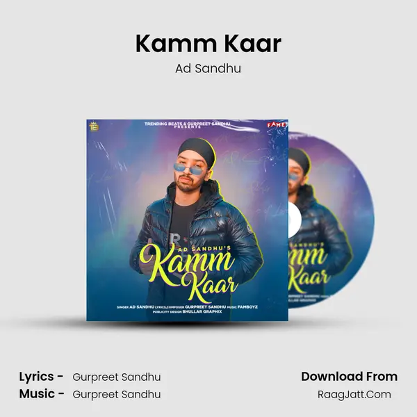 Kamm Kaar MP3 Song by Ad Sandhu Cover