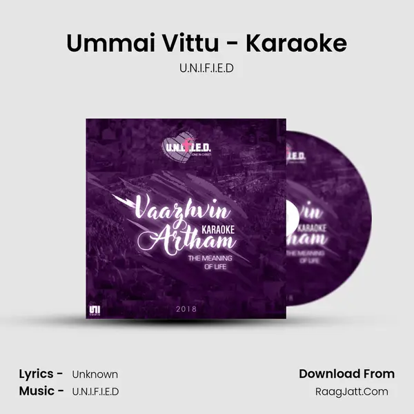 Ummai Vittu - Karaoke MP3 Song by U.N.I.F.I.E.D Cover