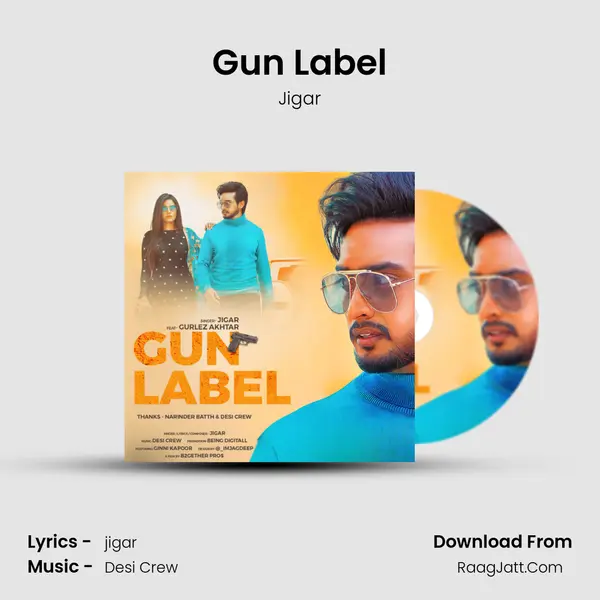 Gun Label MP3 Song by Jigar Cover