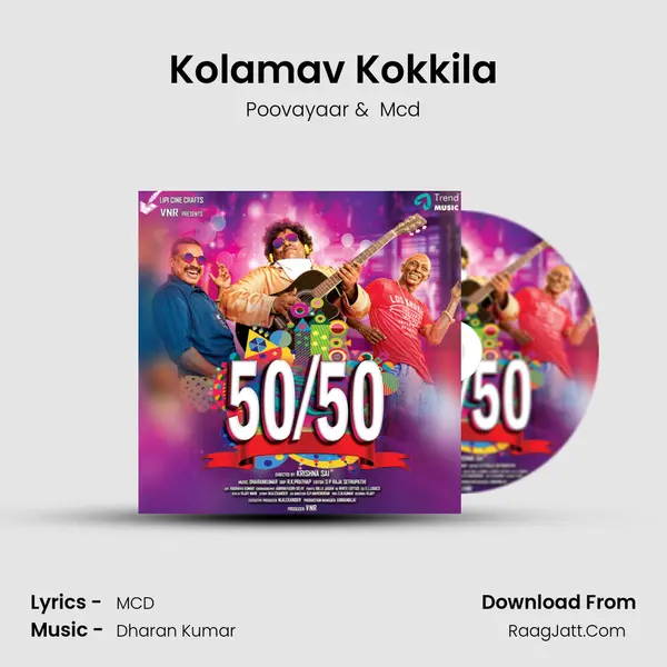 Kolamav Kokkila MP3 Song by Poovayaar Cover