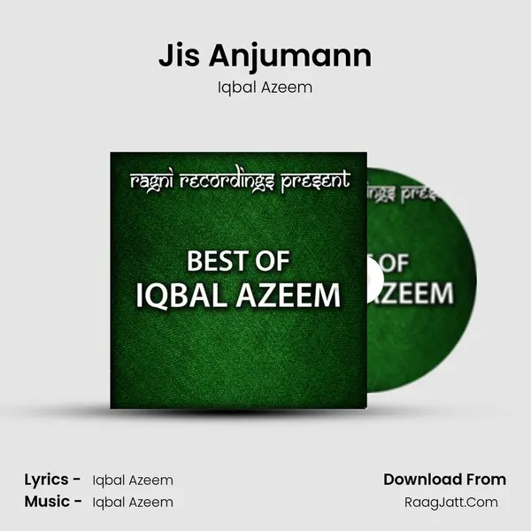 Jis Anjumann MP3 Song by Iqbal Azeem Cover