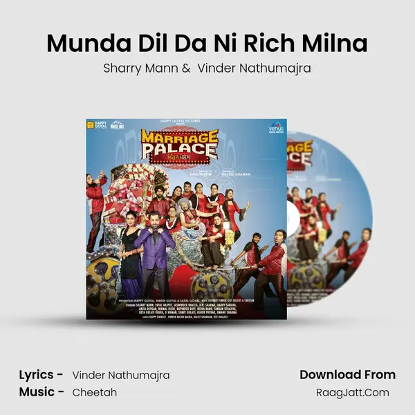 Munda Dil Da Ni Rich Milna MP3 Song by Sharry Mann Cover