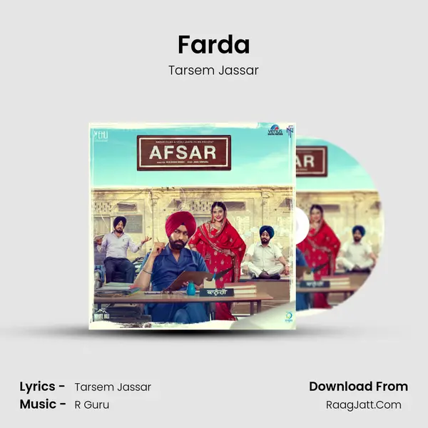 Farda MP3 Song by Tarsem Jassar Cover