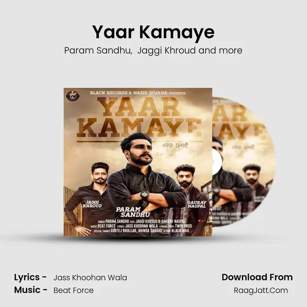 Yaar Kamaye MP3 Song by Param Sandhu Cover