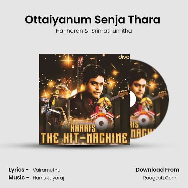 Ottaiyanum Senja Thara (From - Arul) MP3 Song by Hariharan Cover