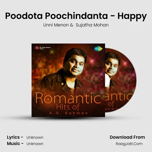 Poodota Poochindanta - Happy MP3 Song by Unni Menon Cover