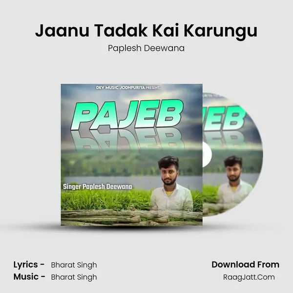 Jaanu Tadak Kai Karungu MP3 Song by Paplesh Deewana Cover