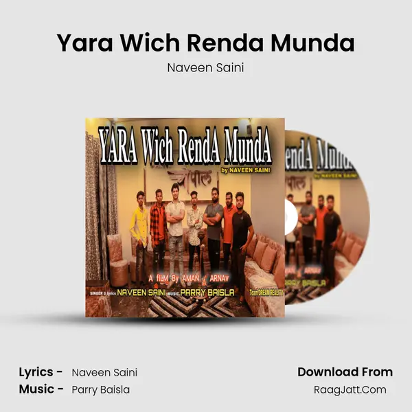 Yara Wich Renda Munda MP3 Song by Naveen Saini Cover