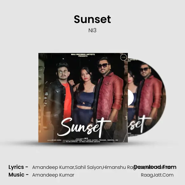 Sunset MP3 Song by NI3 Cover