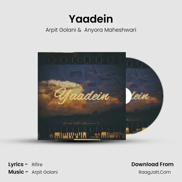 Yaadein MP3 Song by Arpit Golani Cover