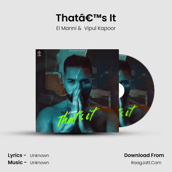 Thatâ€™s It MP3 Song by El Manni Cover