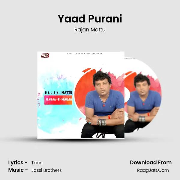 Yaad Purani MP3 Song by Rajan Mattu Cover