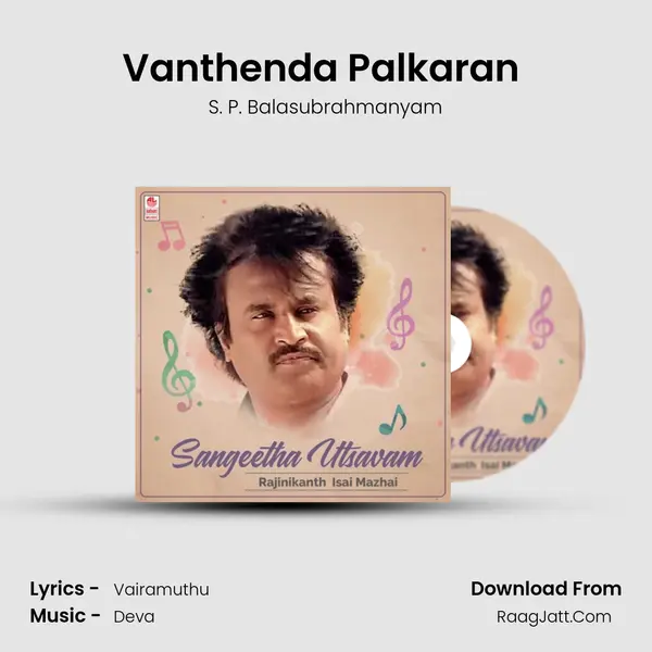 Vanthenda Palkaran (From "Annamalai") Cover