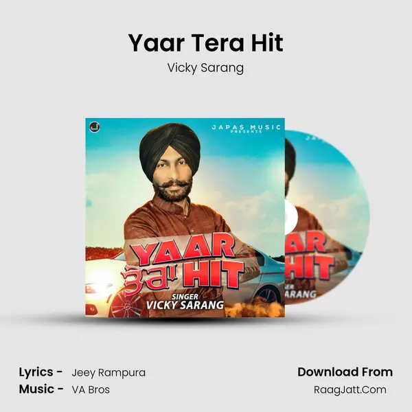 Yaar Tera Hit MP3 Song by Vicky Sarang Cover