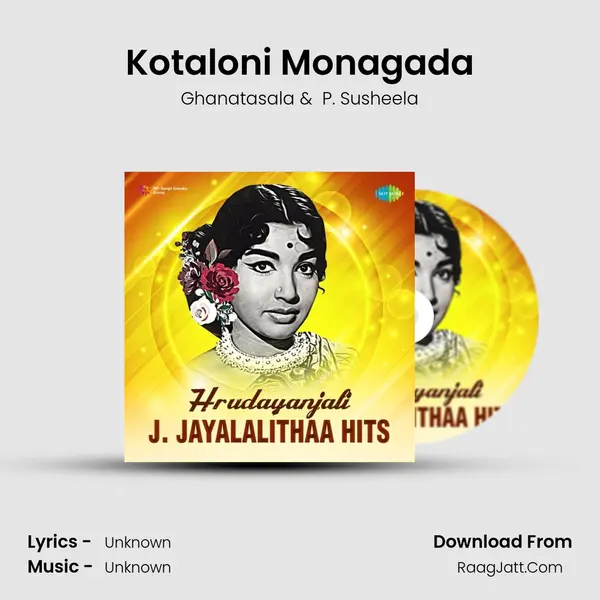 Kotaloni Monagada Cover