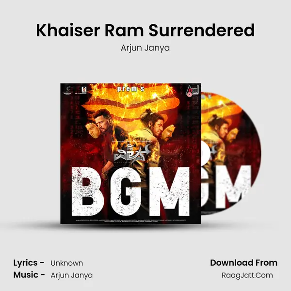 Khaiser Ram Surrendered MP3 Song by Arjun Janya Cover