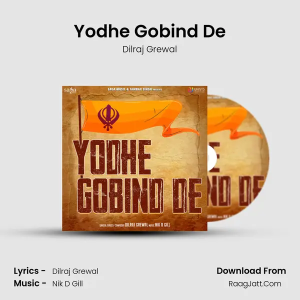 Yodhe Gobind De MP3 Song by Dilraj Grewal Cover
