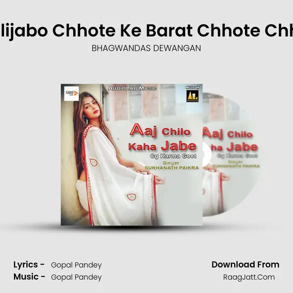 Chalijabo Chhote Ke Barat Chhote Chhote MP3 Song by BHAGWANDAS DEWANGAN Cover