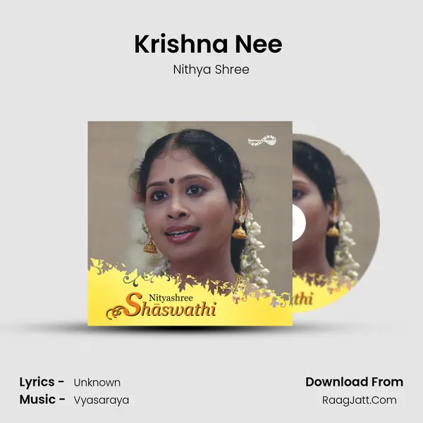 Krishna Nee (Shaswathi) MP3 Song by Nithya Shree Cover