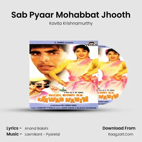 Sab Pyaar Mohabbat Jhooth MP3 Song by Kavita Krishnamurthy Cover