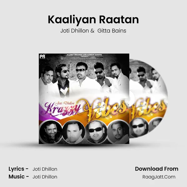 Kaaliyan Raatan MP3 Song by Joti Dhillon Cover