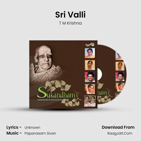 Sri Valli MP3 Song by T M Krishna Cover
