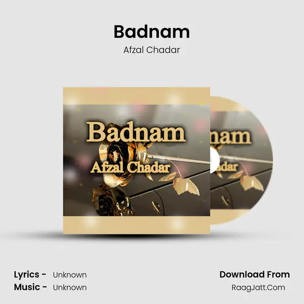 Badnam MP3 Song by Afzal Chadar Cover