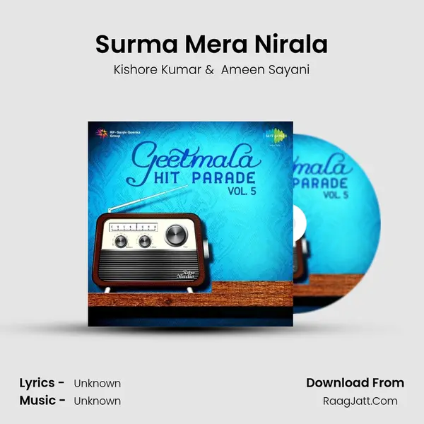 Surma Mera Nirala MP3 Song by Kishore Kumar Cover