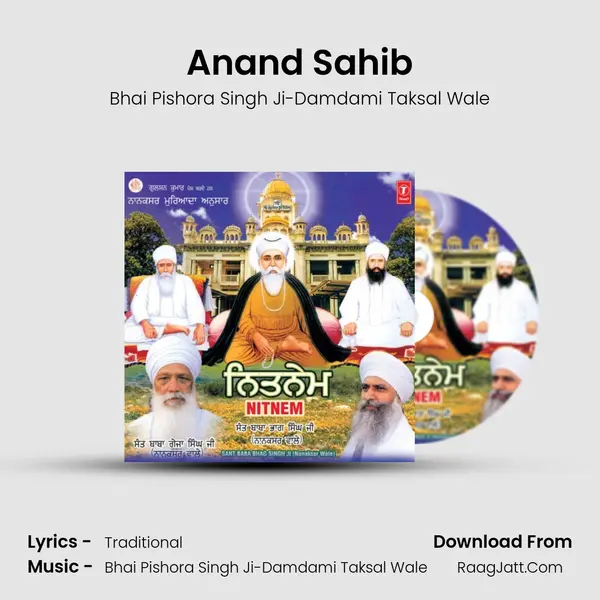 Anand Sahib MP3 Song by Bhai Pishora Singh Ji-Damdami Taksal Wale Cover