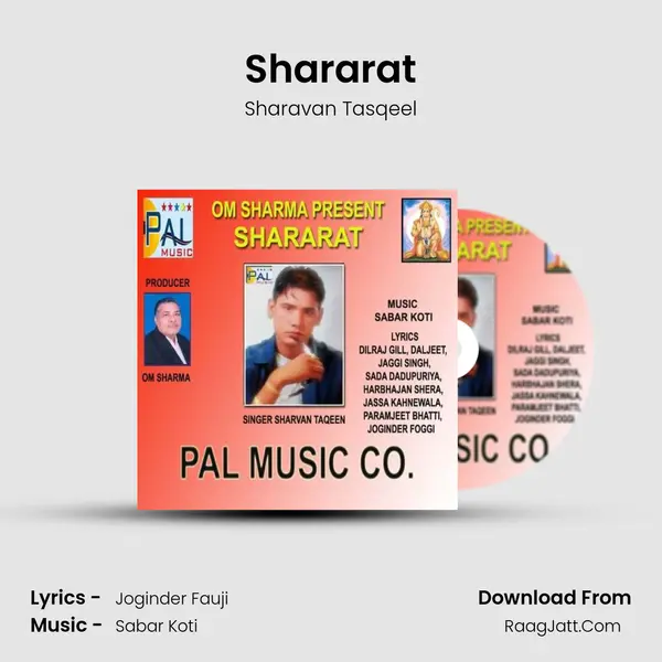 Shararat MP3 Song by Sharavan Tasqeel Cover