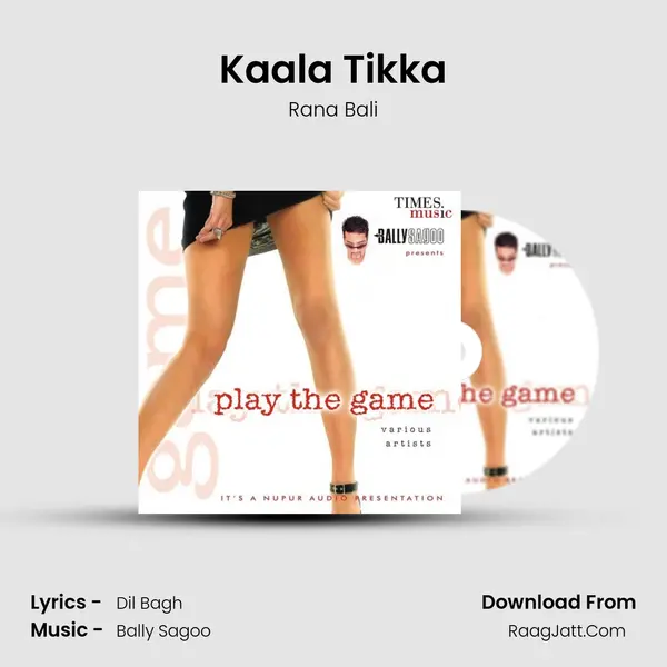 Kaala Tikka MP3 Song by Rana Bali Cover