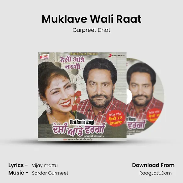 Muklave Wali Raat MP3 Song by Gurpreet Dhat Cover
