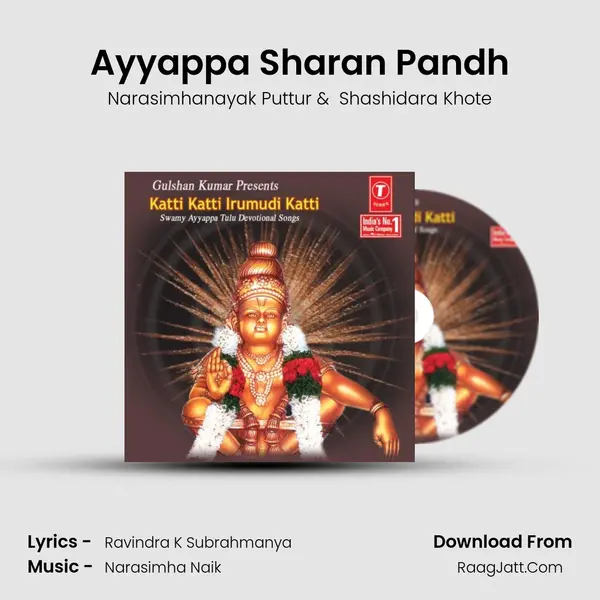 Ayyappa Sharan Pandh MP3 Song by Narasimhanayak Puttur Cover