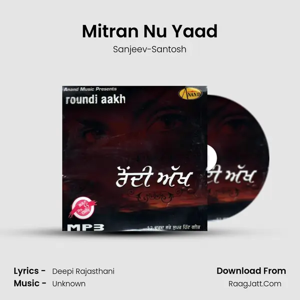 Mitran Nu Yaad MP3 Song by Sanjeev-Santosh Cover