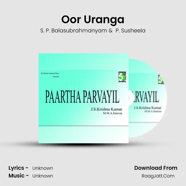 Oor Uranga MP3 Song by S. P. Balasubrahmanyam Cover