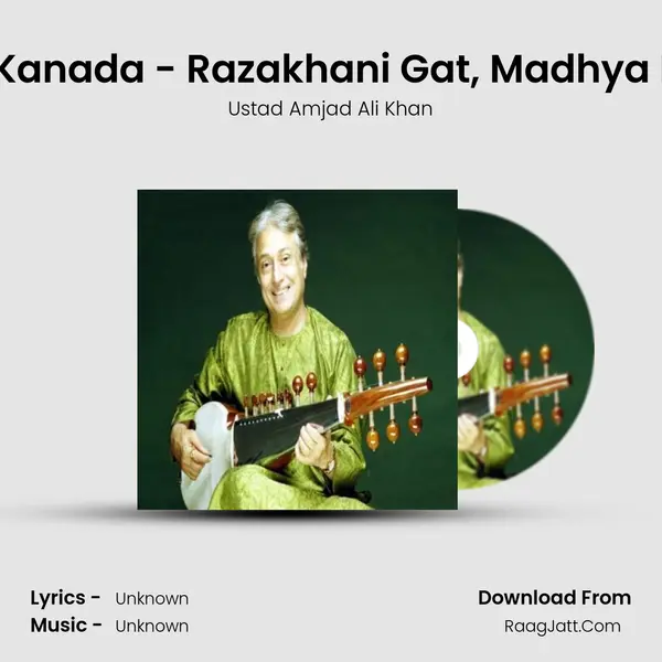 Sughrai Kanada - Razakhani Gat, Madhya Laya Gat MP3 Song by Ustad Amjad Ali Khan Cover