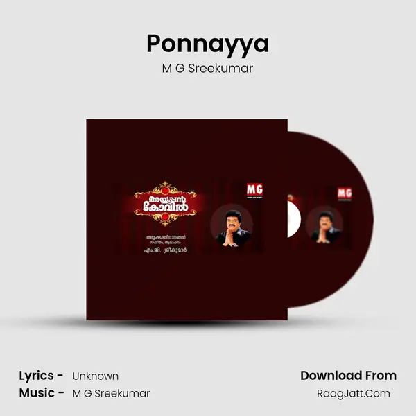 Ponnayya MP3 Song by M G Sreekumar Cover