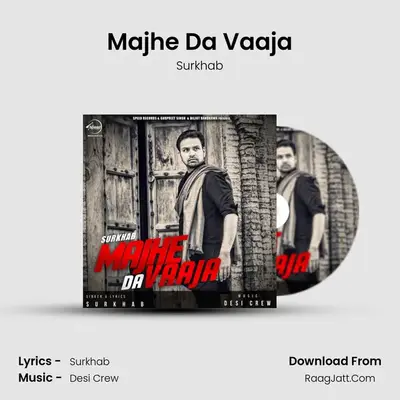 Majhe Da Vaaja MP3 Song by Surkhab Cover